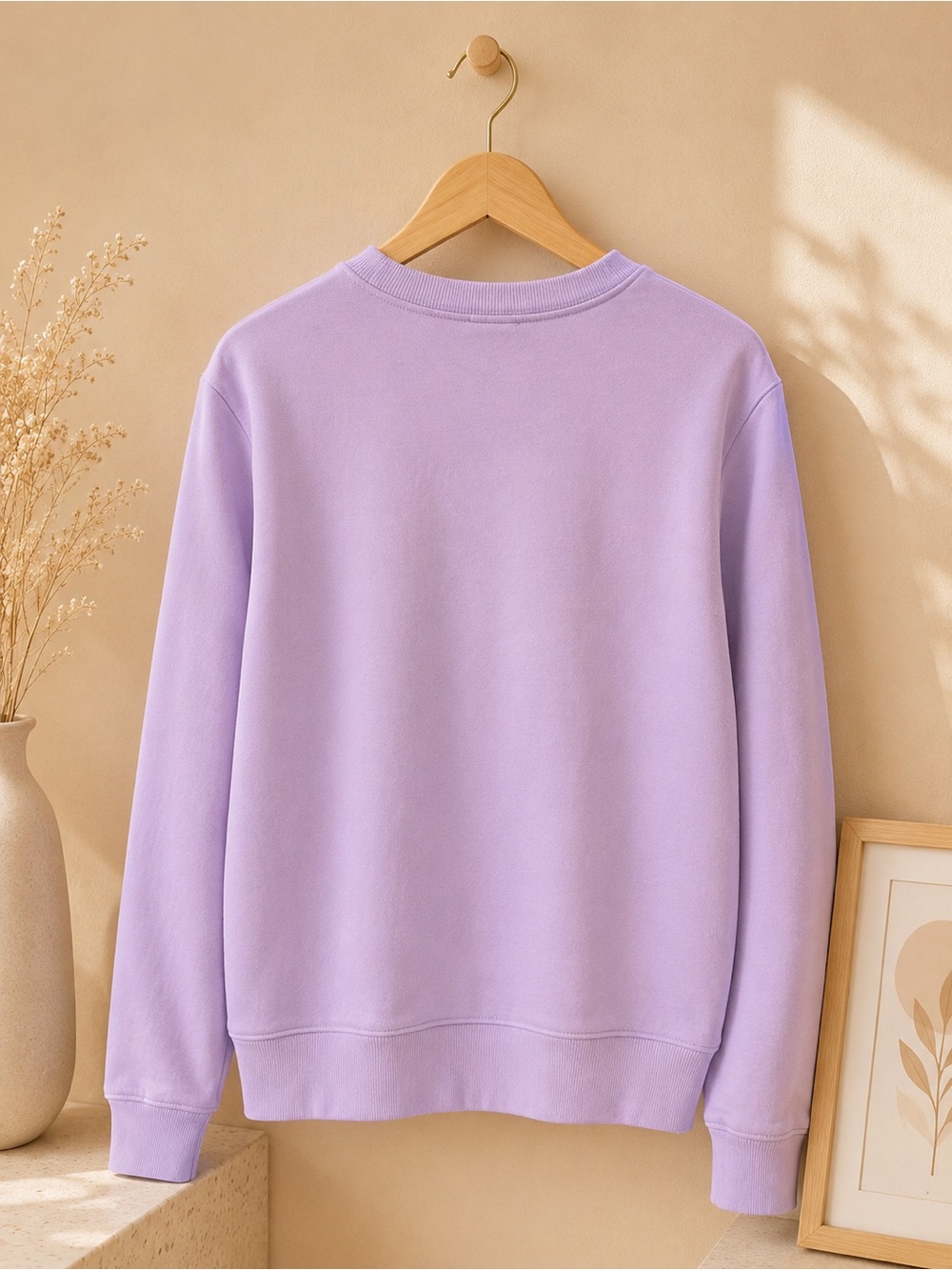 Nike Women's Crewneck Sweatshirt in Lavender-like new and the color is amazing 😍 - Picture 4 of 4